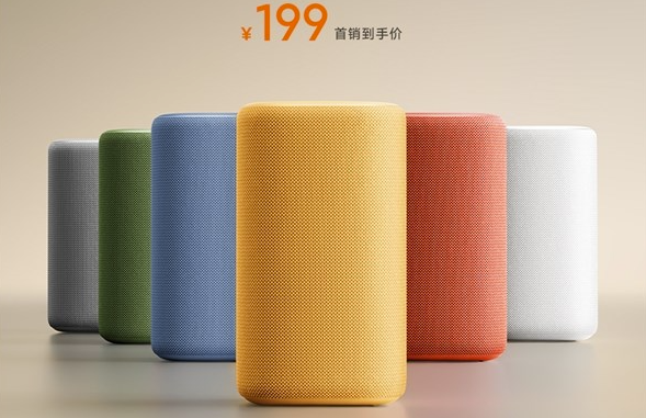 小米智能音箱多彩版发布:多彩小爱音箱售价199元